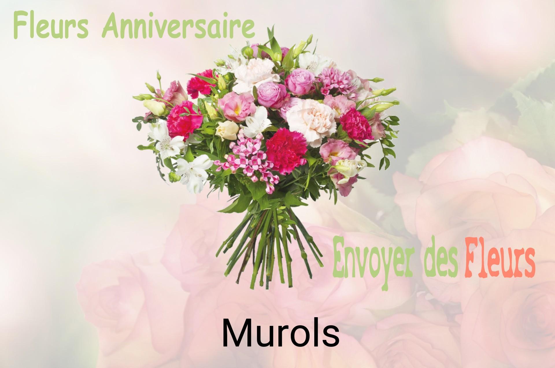 Bouquet de fleurs d’anniversaire livré à Murols