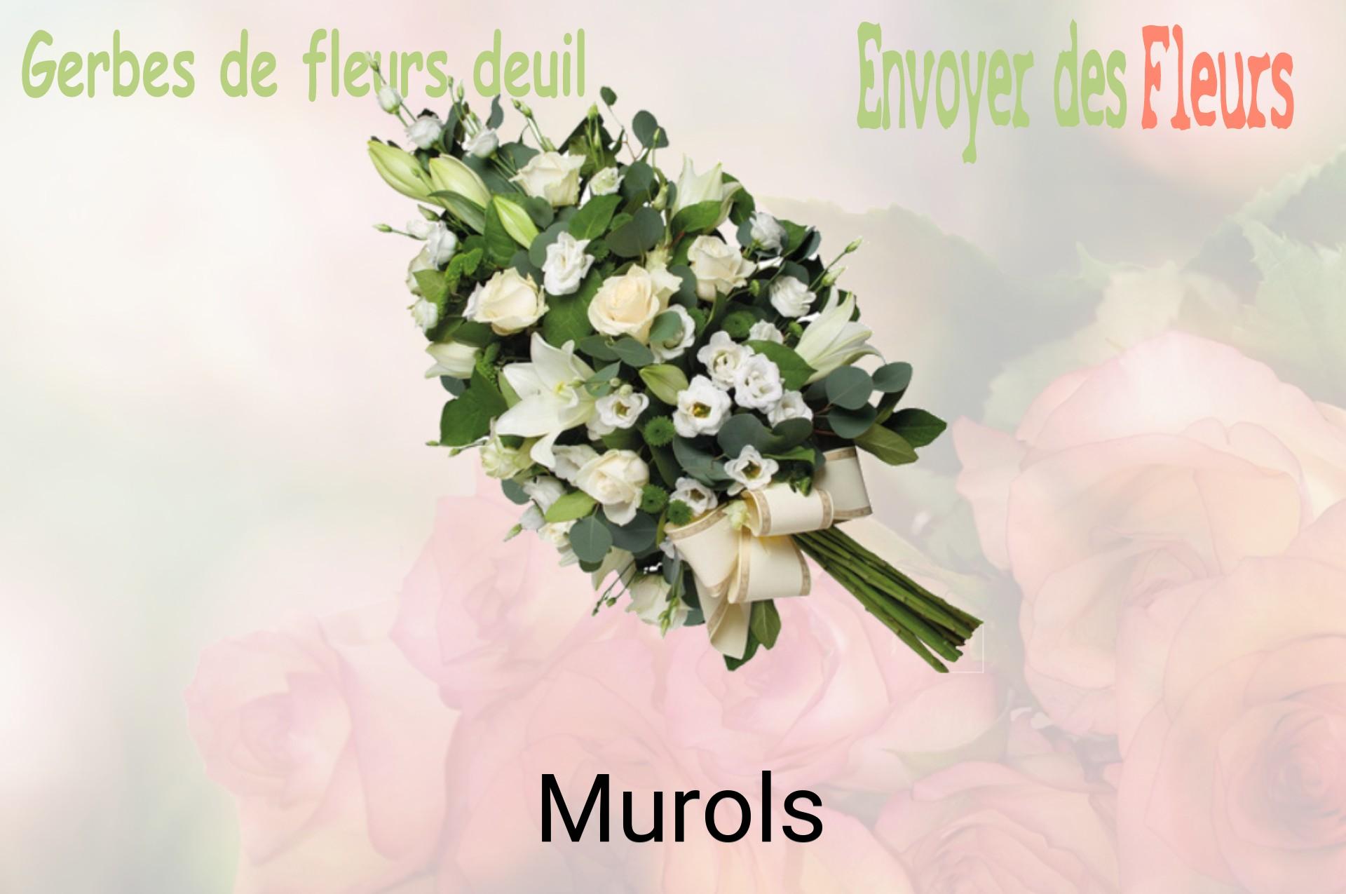 Gerbe de fleurs de deuil livrée à Murols